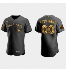 Men Women Youth Toronto Blue Jays Custom 2022 Mlb All Star Game Black Men Jersey