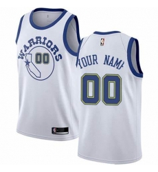 Men Women Youth Toddler Golden States Warriors Customized Jersey 001