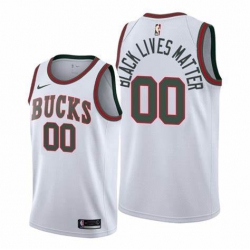 Men Women Youth Toddler Milwaukee Bucks White Custom Nike NBA Stitched Jersey