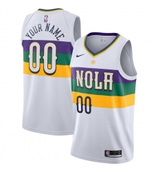 Men Women Youth Toddler New Orleans Pelicans White 2020 Custom Nike NBA Stitched Jersey