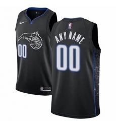 Men Women Youth Toddler Orlando Magic Black Custom Nike NBA Stitched Jersey