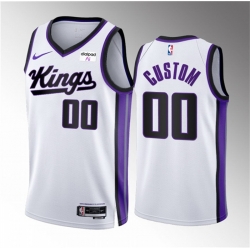 Men Women youth Sacramento Kings Active Player Custom White 2023 24 Association Edition Swingman Stitched Basketball Jersey