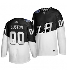 Adidas Los Angeles Kings Custom Men Women youth 2020 Stadium Series White Black Stitched NHL Jersey 