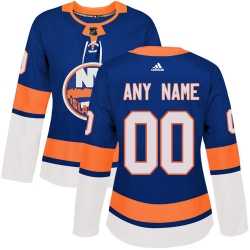 Men Women Youth Toddler Royal Blue Jersey - Customized Adidas New York Islanders Home  II