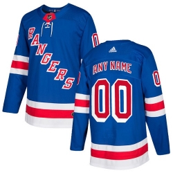 Men Women Youth Toddler Royal Blue Jersey - Customized Adidas New York Rangers Home