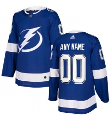 Men Women Youth Toddler Youth Royal Blue Jersey - Customized Adidas Tampa Bay Lightning Home