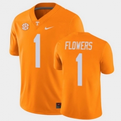 Men Tennessee Volunteers Trevon Flowers College Football Orange Alumni Player Game Jersey