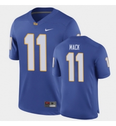 Men Pitt Panthers Taysir Mack Game Royal Football Jersey