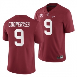 Alabama Crimson Tide Amari Cooper Crimson 2019 Home History Player Jersey NCAA Football