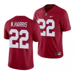 Alabama Crimson Tide Najee Harris 22 Crimson Limited Jersey Men's