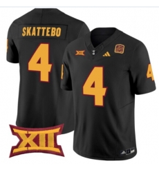 Men Arizona State Skattebo Black Stitched NCAA Jersey