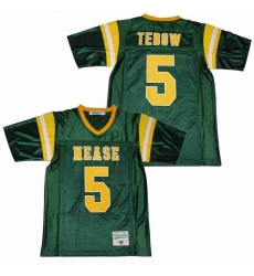 Men TIM TEBOW 5 HIGH SCHOOL FOOTBALL JERSEY green