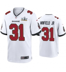 Men Antoine Winfield Jr. Buccaneers White Super Bowl Lv Game Jersey