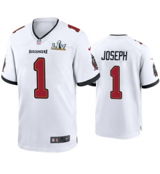 Men Greg Joseph Buccaneers White Super Bowl Lv Game Jersey