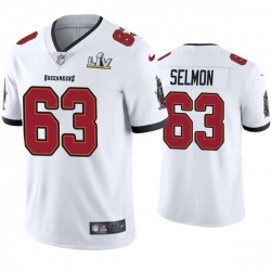 Men Lee Roy Selmon Buccaneers White Super Bowl Lv Vapor Limited Jersey