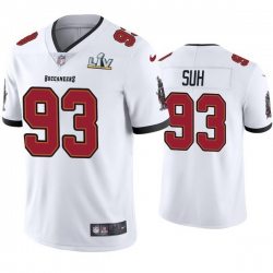 Men Ndamukong Suh Buccaneers White Super Bowl Lv Vapor Limited Jersey