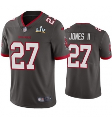 Men Ronald Jones Ii Buccaneers Pewter Super Bowl Lv Vapor Limited Jersey