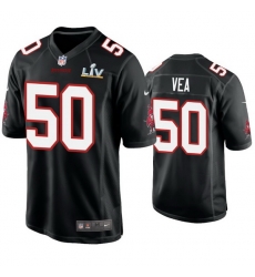 Men Vita Vea Buccaneers Black Super Bowl Lv Game Fashion Jersey