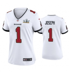 Women Greg Joseph Buccaneers White Super Bowl Lv Game Jersey