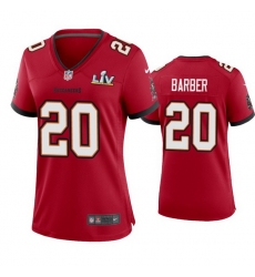 Women Ronde Barber Buccaneers Red Super Bowl Lv Game Jersey