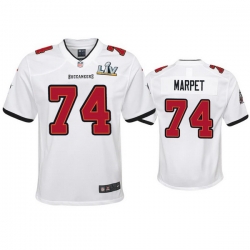 Youth Ali Marpet Buccaneers White Super Bowl Lv Game Jersey