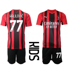 Kids AC Milan Soccer Jerseys 014