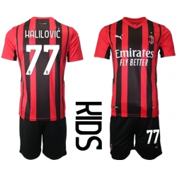 Kids AC Milan Soccer Jerseys 014