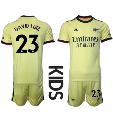 Kids Arsenal Soccer Jerseys 005