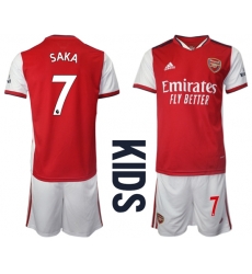 Kids Arsenal Soccer Jerseys 022