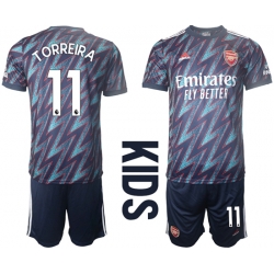 Kids Arsenal Soccer Jerseys 030