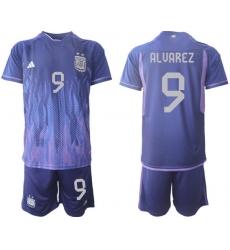 Men FIFA 2022 Argentina Soccer Jersey 015