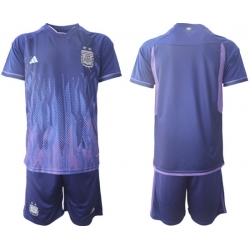 Men FIFA 2022 Argentina Soccer Jersey 023