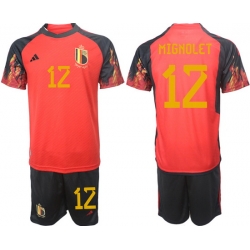 Men FIFA 2022 Belgium Soccer Jersey 013