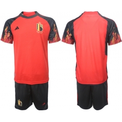 Men FIFA 2022 Belgium Soccer Jersey 023