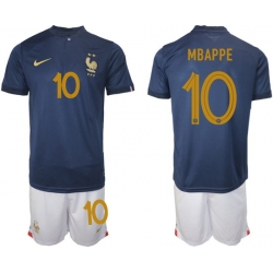 Men FIFA 2022 France Soccer Jersey 014