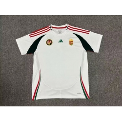 Hungary White Home 2024 Soccer Jersey