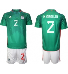 Men FIFA 2022 Mexico Soccer Jersey 015