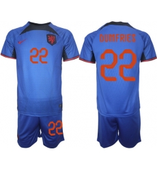 Men FIFA 2022 Netherlands Soccer Jersey 038