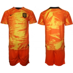 Men FIFA 2022 Netherlands Soccer Jersey 077