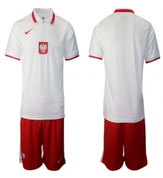 Mens Poland Short Soccer Jerseys 009