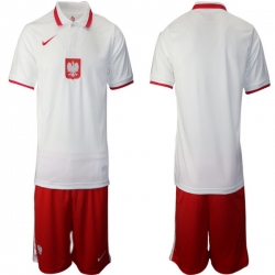 Mens Poland Short Soccer Jerseys 010