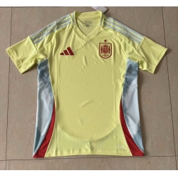Spain Yellow 2024 Soccer Jersey
