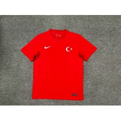 Turkey Red 2024 Soccer Jersey