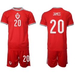 WALES 2022 World Cup Soccer Jersey #20 JAMES