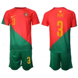 Men FIFA 2022 Portugal Soccer Red Jersey 113