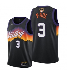 suns chris paul black 2021 nba finals bound city edition jersey