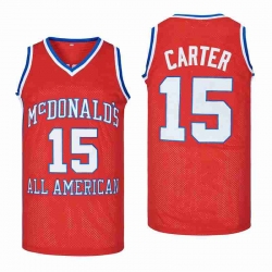 15#Vince Carter McDonald's All American Basketball Jersey