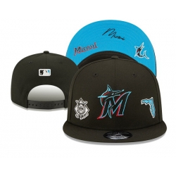 Miami Marlins Snapback Cap C101