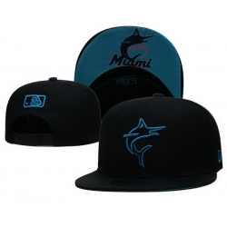 Miami Marlins Snapback Cap C102