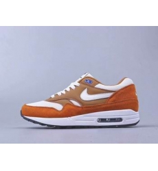 Men Nike Air Max87 brown white shoes